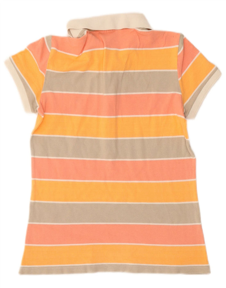Lacoste Damen-Poloshirt, Größe 36, klein, mehrfarbig, gestreift, Baumwolle