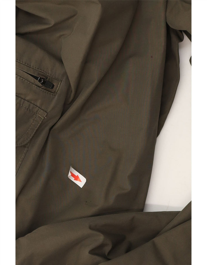 Marks & Spencer Herren Blue Harbour Straight Cargohose W42 L31 Khaki