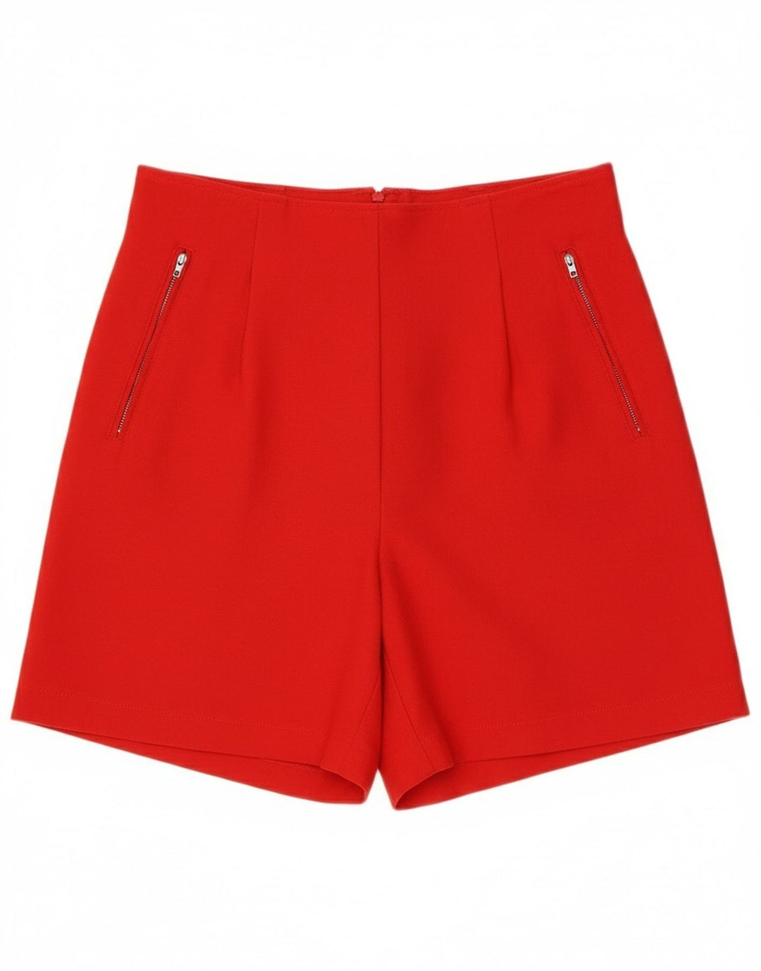 Vintage Damen High Waist Casual Shorts IT 46 Large W30 Rote Wolle