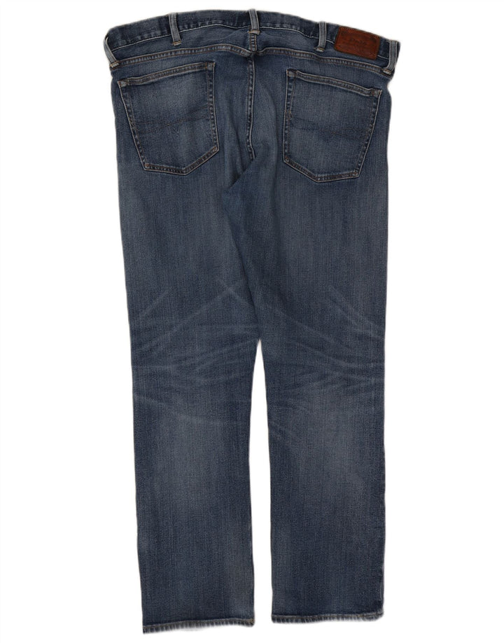 Polo Ralph Lauren Herren Straight Jeans W38 L30 Blaue Baumwolle