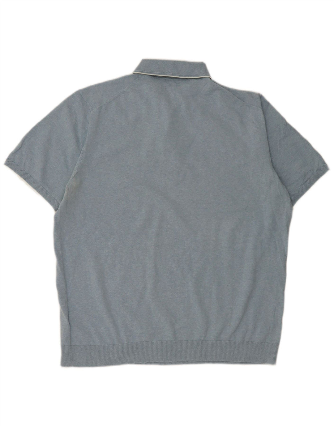 Marks & Spencer Herren Poloshirt XL Blau Baumwolle