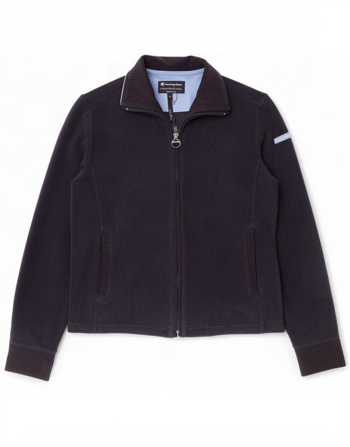 Champion Damen Fleecejacke UK 14 Medium Marineblau Polyester