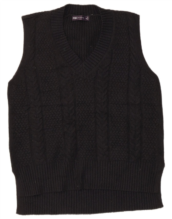 Marks & Spencer Herren Weste Tank Top Medium Marineblau Polyester