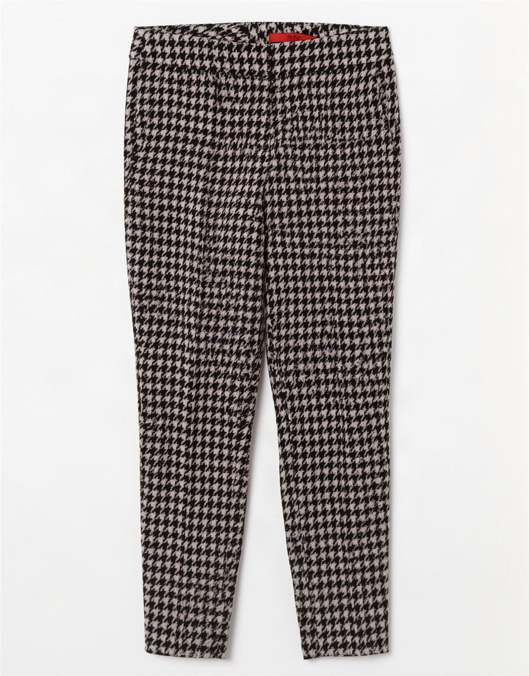 Hugo Boss Damen Slim Cropped-Hose W28 L26 Schwarzer Hahnentritt