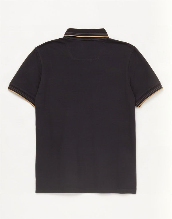 Hugo Boss Herren-Poloshirt mit schmaler Passform, klein, marineblau, Baumwolle