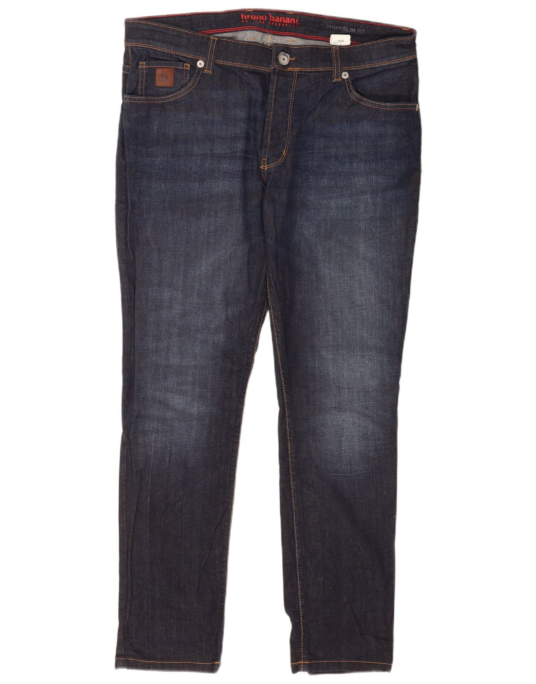 Bruno Banani Herren Slim Jeans W36 L32 Marineblau Baumwolle