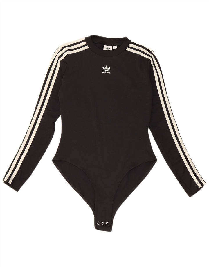 Adidas Damen-Body UK 10 Small Schwarz Polyester