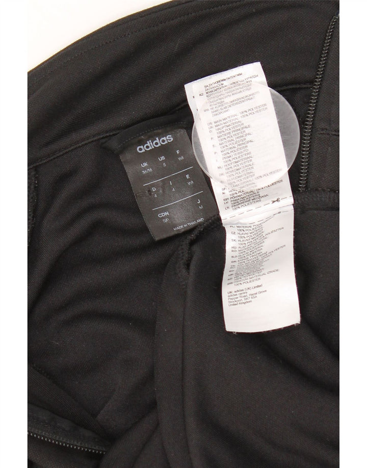 Adidas Damen Climalite Trainingsanzug Top Jacke EU 36/38 Small Schwarz Polyester