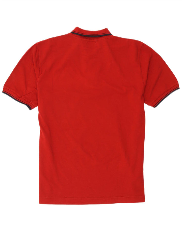 Kappa Herren-Poloshirt, große rote Baumwolle