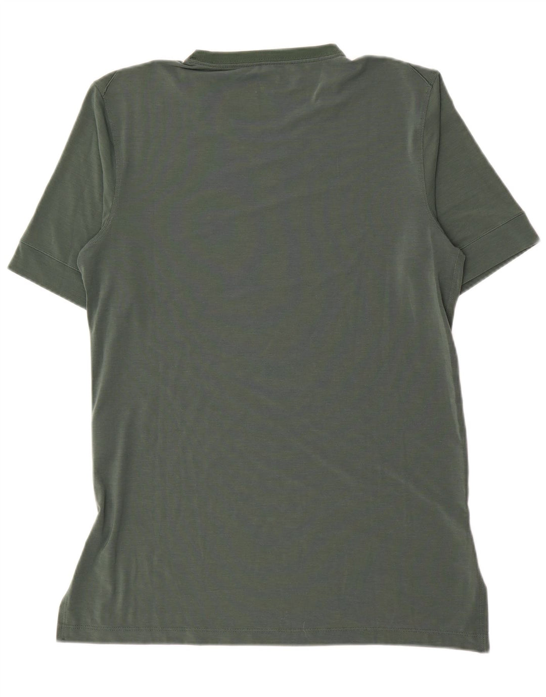Nike Herren Dri Fit T-Shirt Top Mittelgrünes Polyester