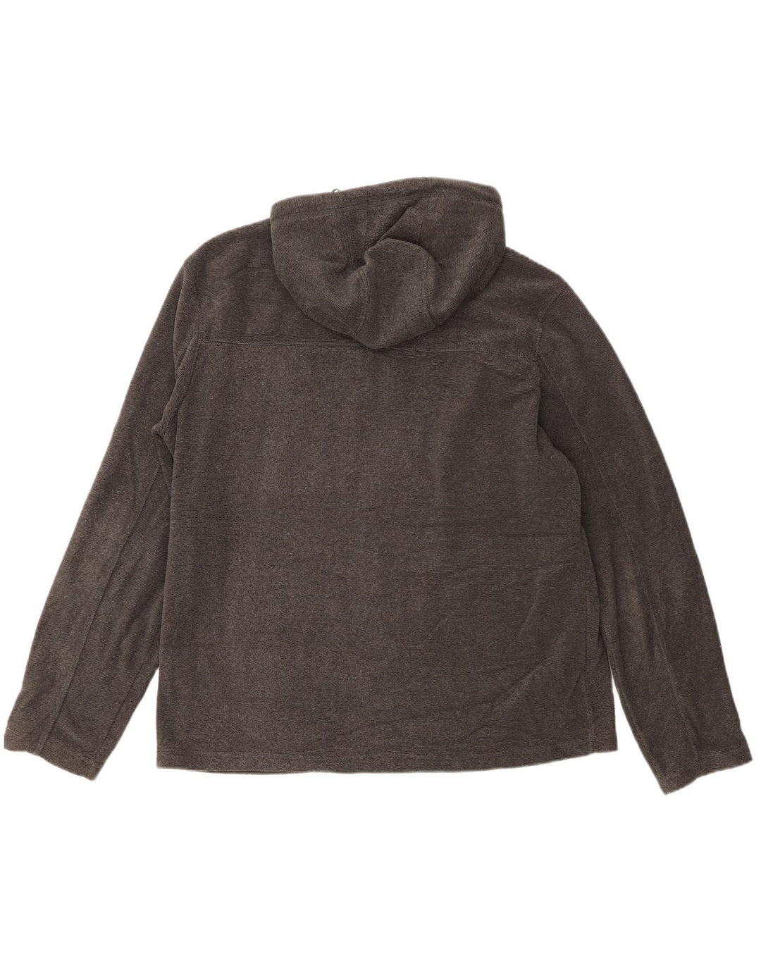 MOUNTAIN WAREHOUSE Herren-Kapuzenpullover mit Reißverschluss, groß, grau, Polyester