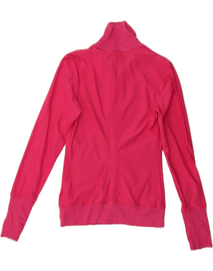 NIKE Womens Dri Fit Tracksuit Top Jacket UK 8/10 Small Pink Polyester Vintage Nike and Second-Hand Nike from Messina Hembry 