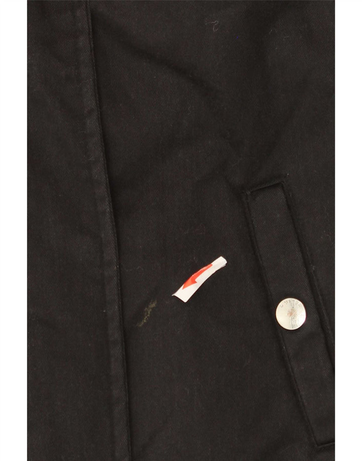 Guess Parka-Jacke mit Kapuze für Damen, UK 12, mittelschwarz, Polyester