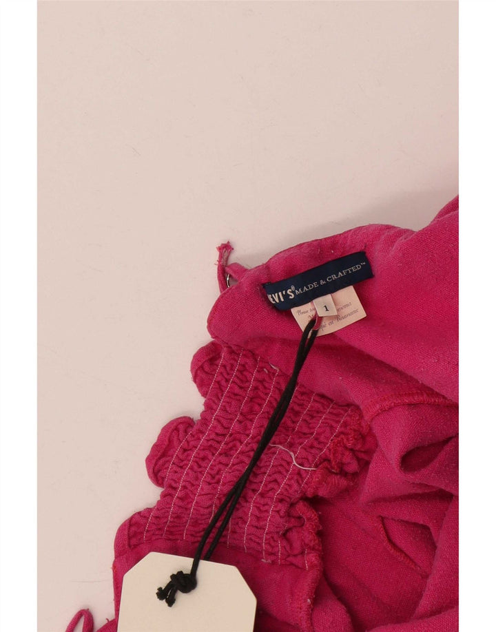Levi's Damen Crop Cami Top US 1 XS Rosa