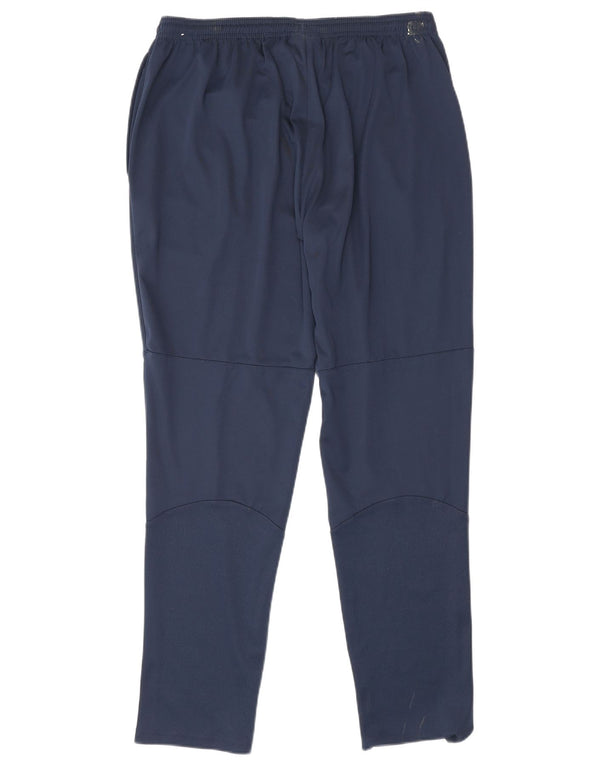 Nike Damen Dri Fit Trainingshose UK 14 Large Marineblau Polyester