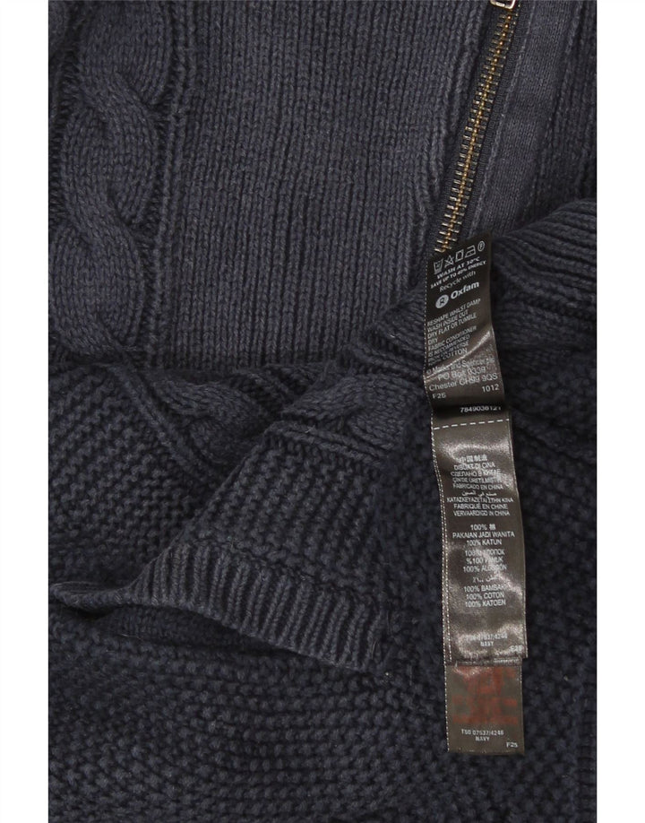 Marks & Spencer Damen-Strickjacke „Autograph“, Gr. 14, Marineblau