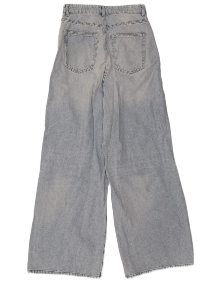 ZARA Herren-Jeans mit weitem Bein, EU 36, XS, B29, L31, blaue Baumwolle