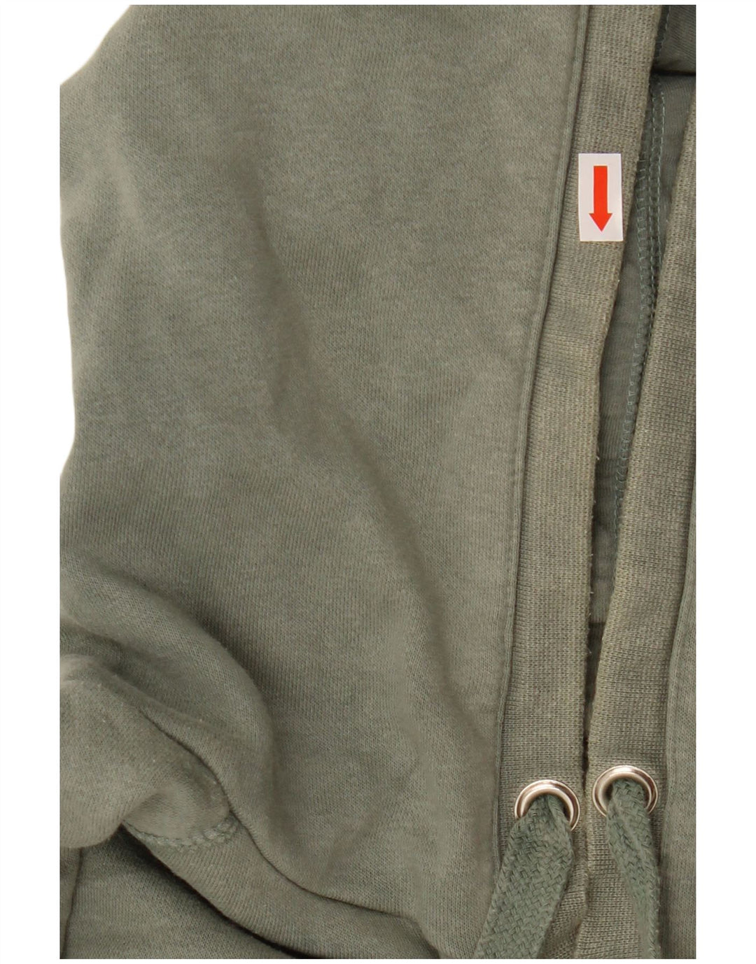 HURLEY Damen-Kapuzenpullover mit Grafik, UK 14, mittelgrüne Baumwolle