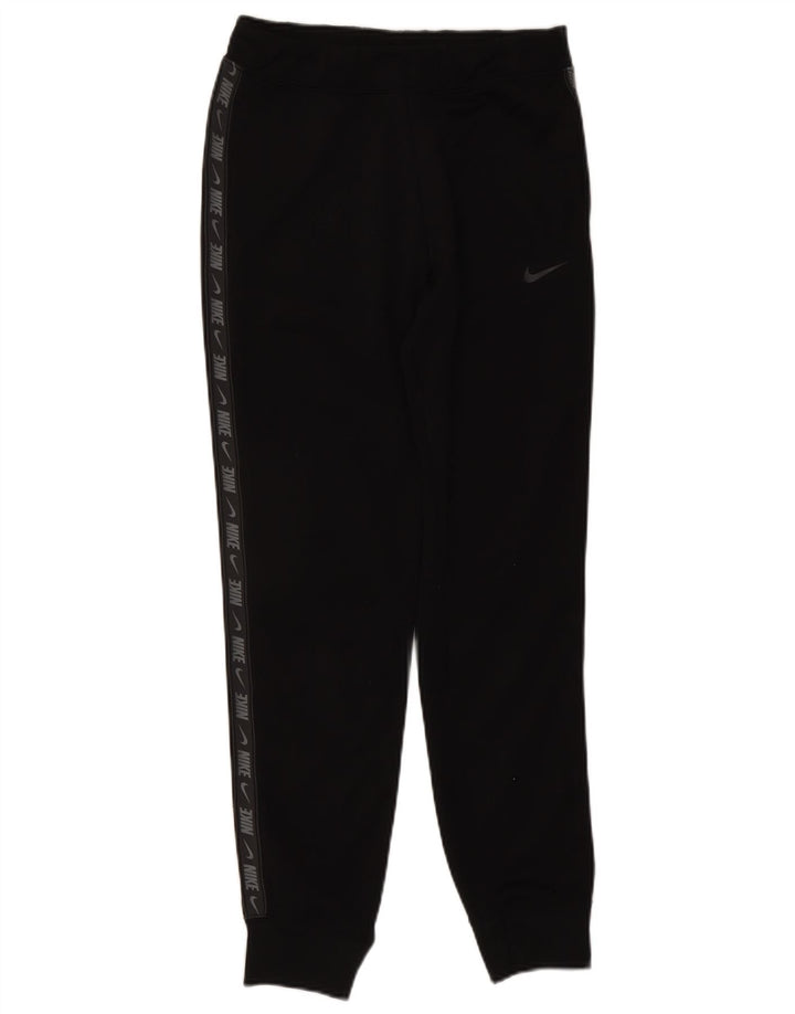 Nike Herren-Trainingshose mit Grafik, Jogginghose, Größe S, Schwarz, Polyester