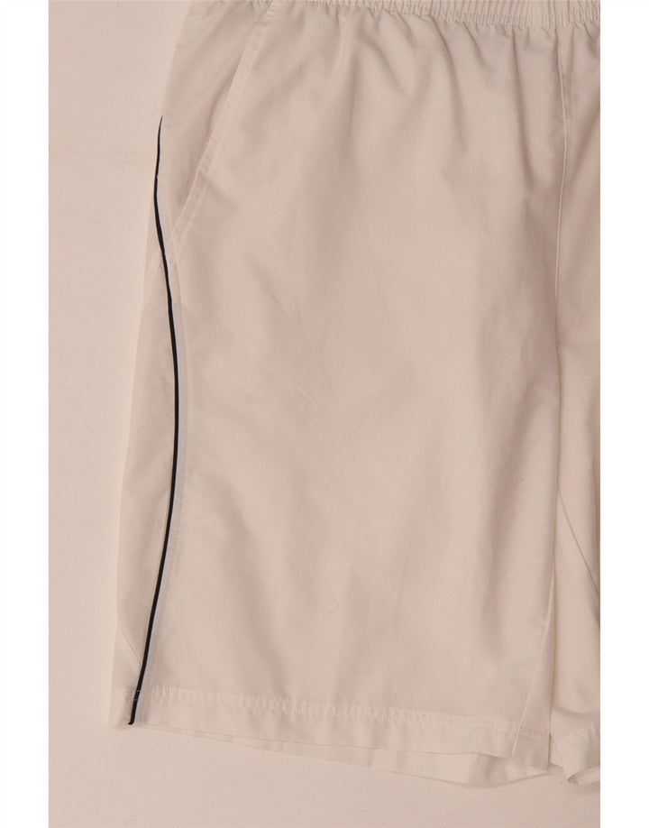 Nike Herren-Sportshorts, groß, aus weißem Polyester