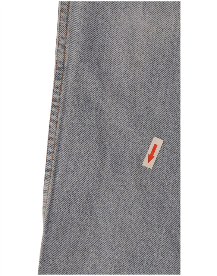 Wrangler Herren Straight Jeans W34 L30 Blaue Baumwolle