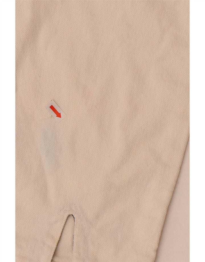 POP 84 Herren Tapered Freizeithose W32 L29 Beige Elastan