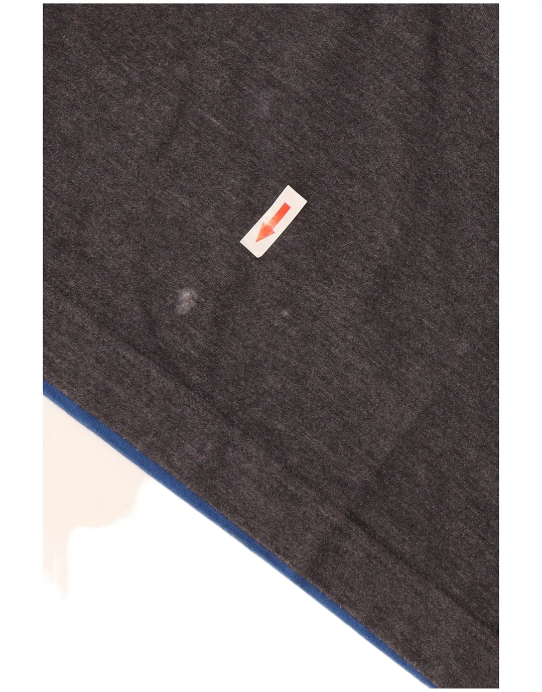 Diadora Herren-Poloshirt aus mittelgrauer Colourblock-Baumwolle