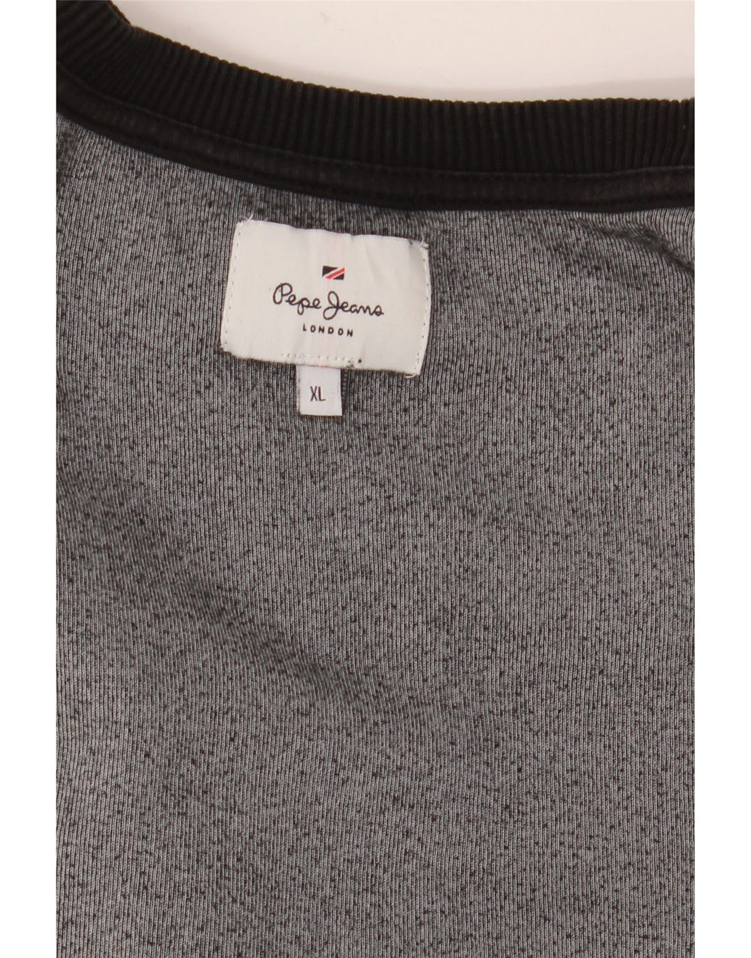 PEPE JEANS Damen-Sweatshirt in Übergröße mit Grafik, UK 18, XL, Schwarz