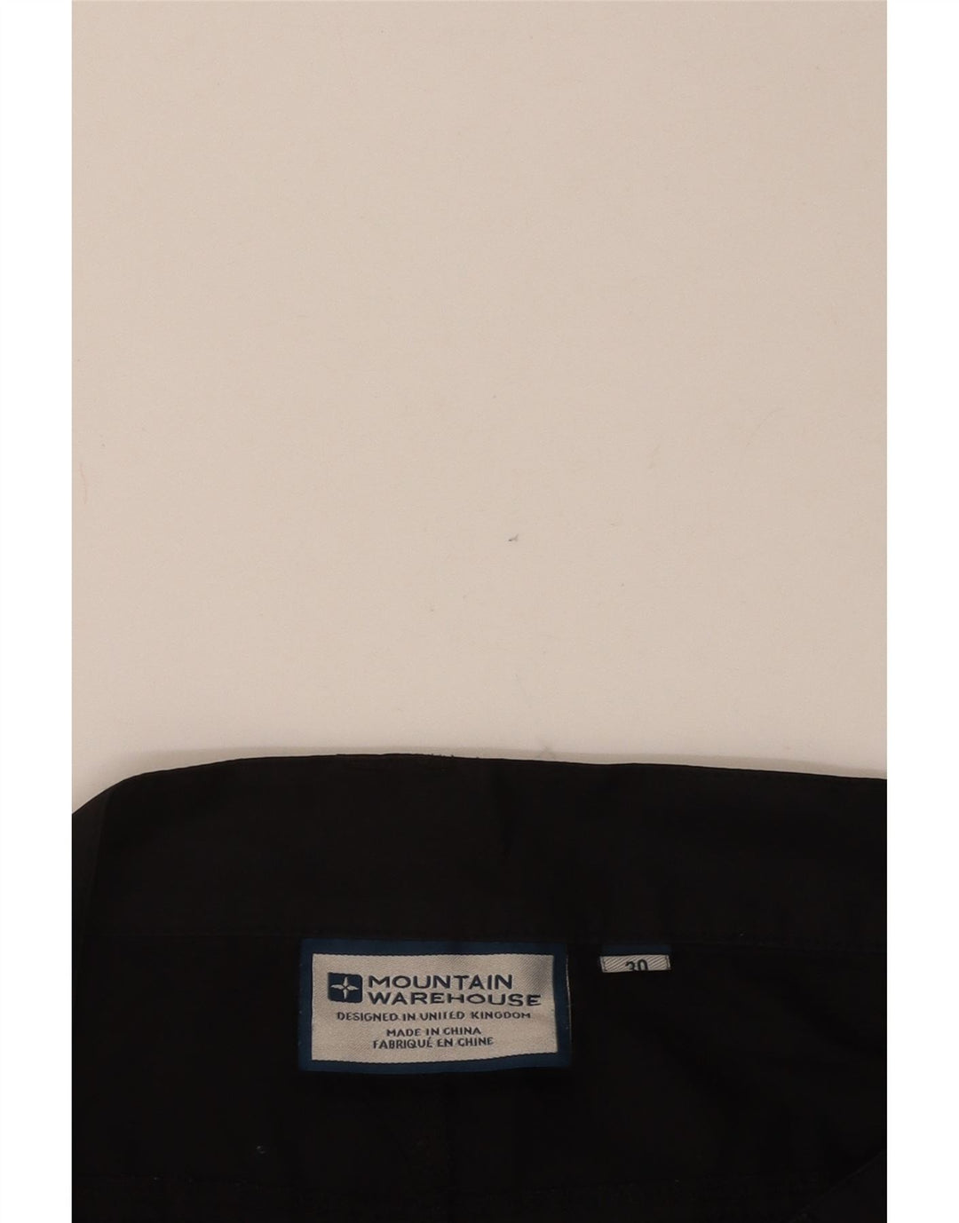 Mountain Warehouse Herren-Cargoshorts W30 Mittelschwarzes Polyester