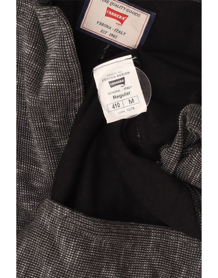 Carrera Herren-Blazer mit 2 Knöpfen, UK 38, mittelgrau gefleckte Baumwolle