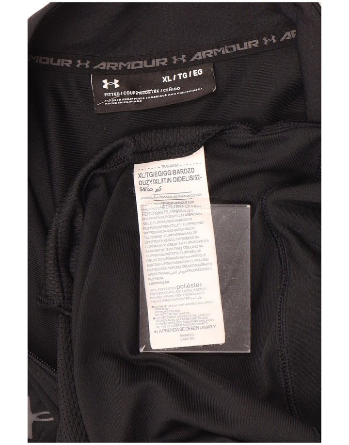 Under Armour Herren-Trainingsanzugoberteil, Jacke, XL, Schwarz, Polyester