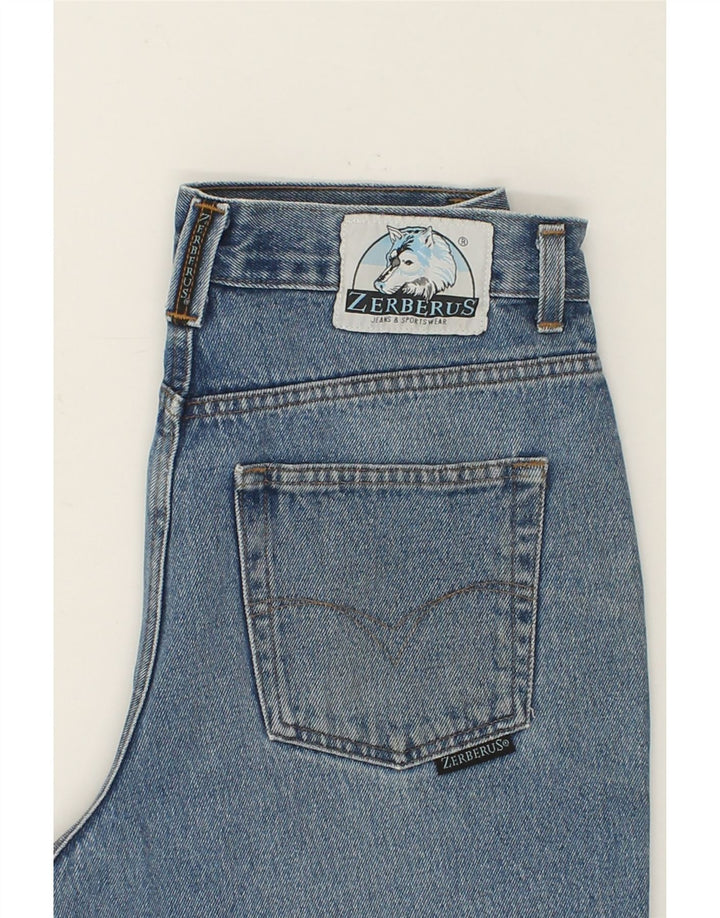 ZERBERUS Womens Tapered Jeans W32 L28 Blue Cotton Vintage Zerberus and Second-Hand Zerberus from Messina Hembry 