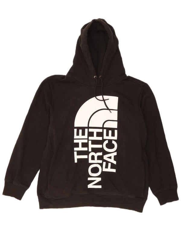 The North Face Herren-Kapuzenpullover mit Grafik, groß, aus schwarzer Baumwolle
