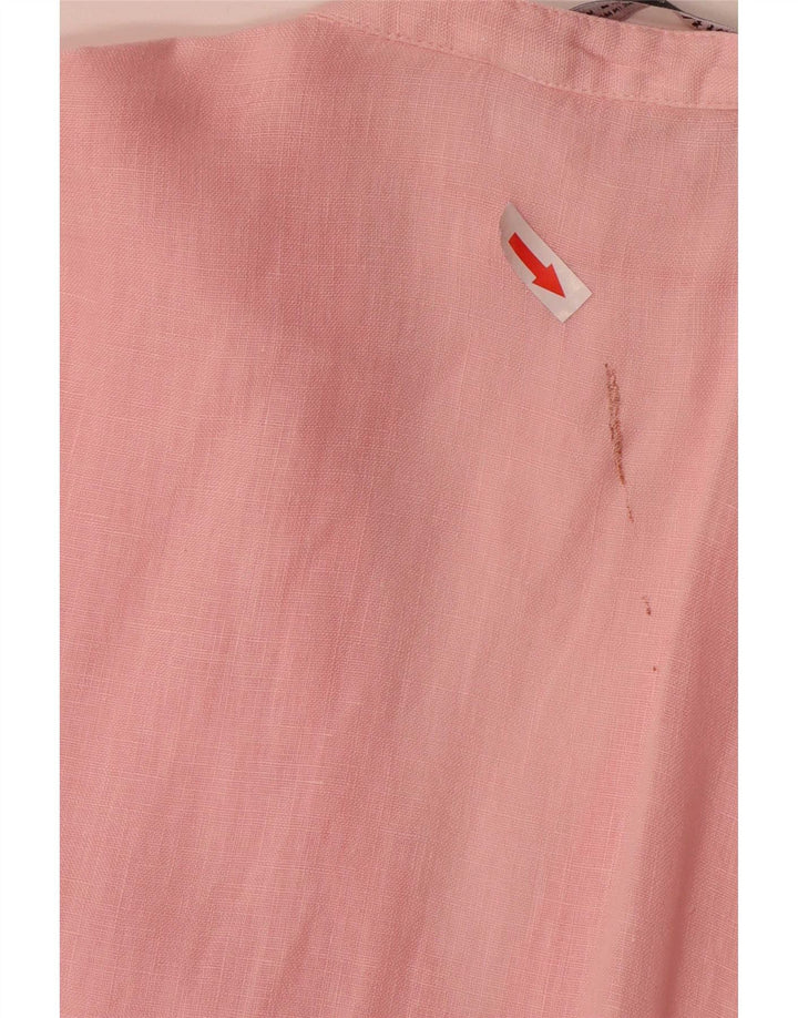 Zara Damen Hemdbluse UK 16 Large Pink