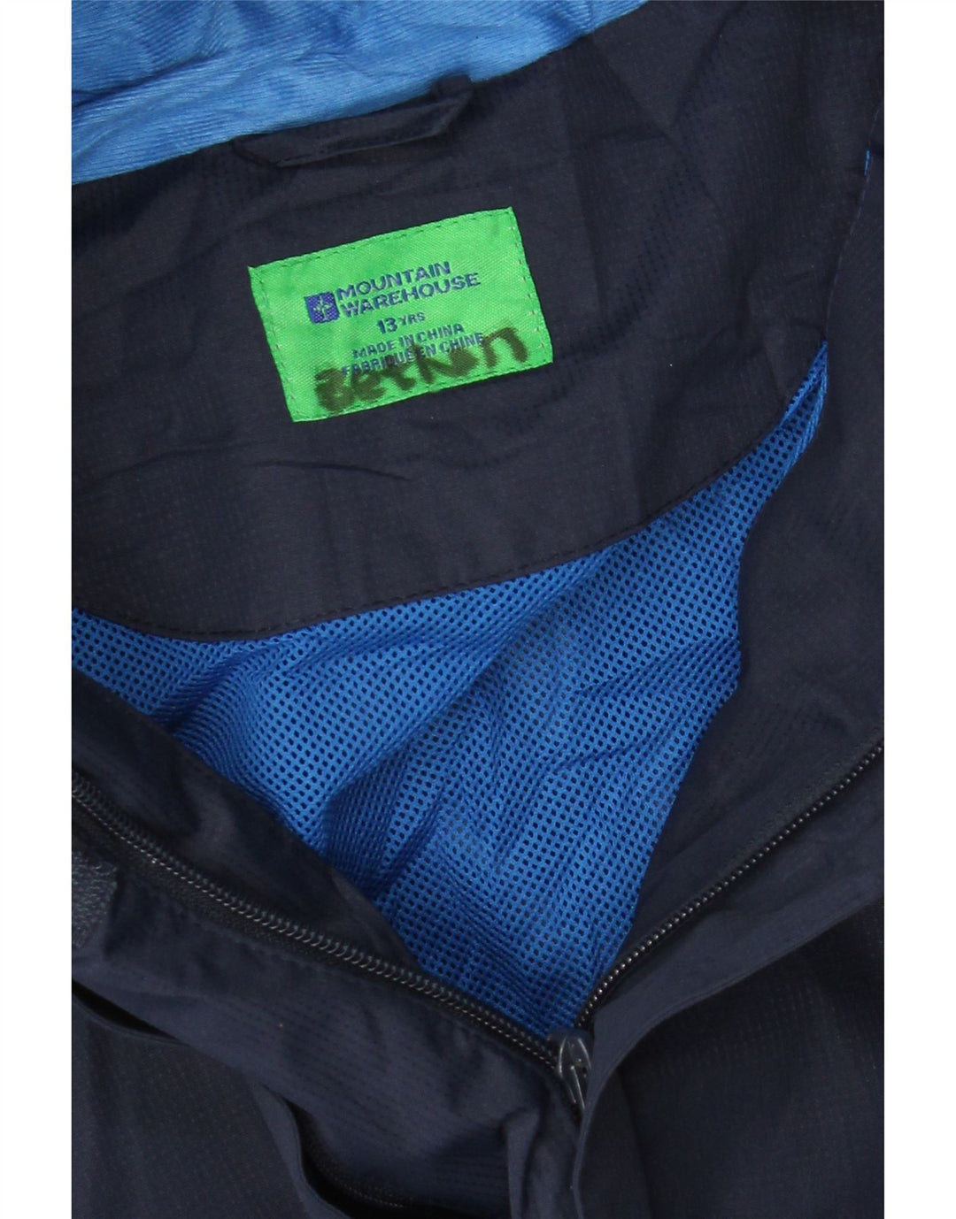 Mountain Warehouse Action-Regenjacke für Jungen, 12–13 Jahre, Marineblau