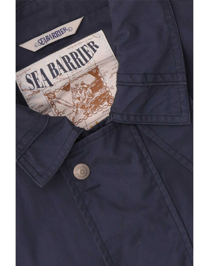 Sea Barrier Herren-Utility-Jacke UK 40 Large Marineblau