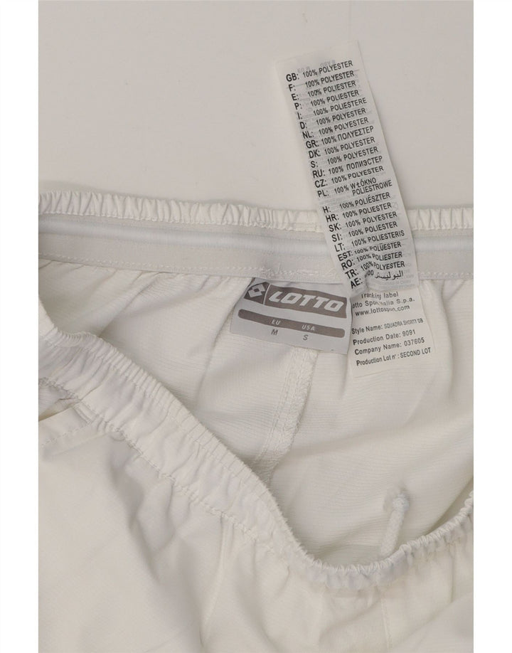 LOTTO Herren-Sportshorts, Größe S, Weiß, Polyester