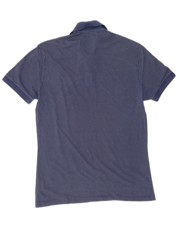 FRED PERRY Herren-Poloshirt XL, marineblau gepunktete Baumwolle