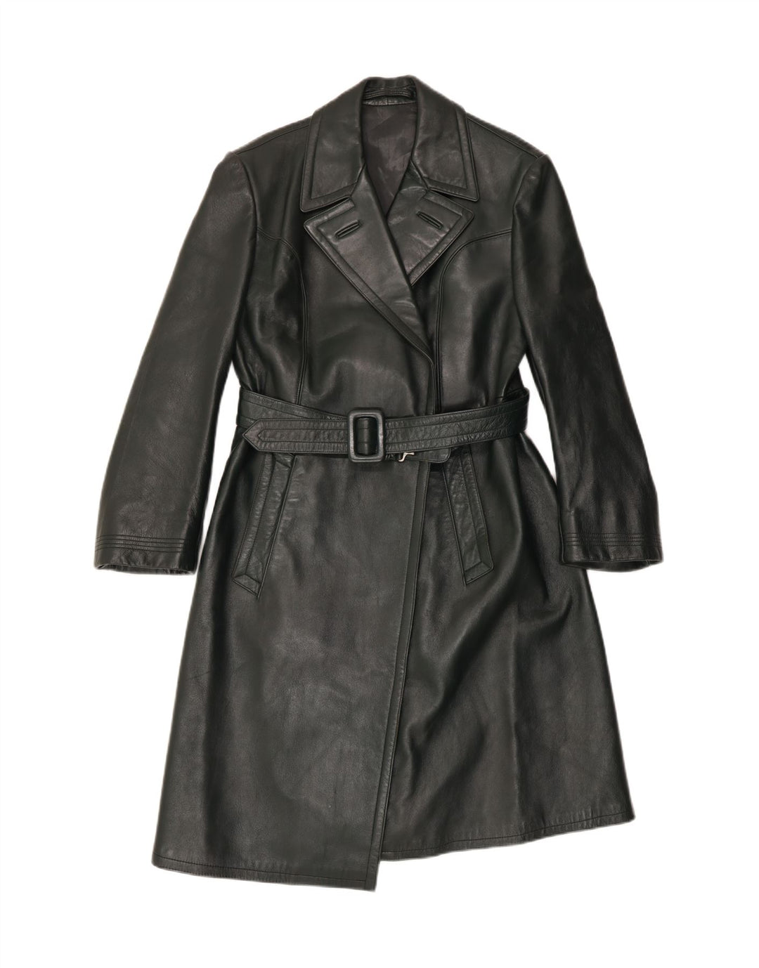 STRIWA Womens Overcoat UK 14 Medium Green Vintage Striwa and Second-Hand Striwa from Messina Hembry 