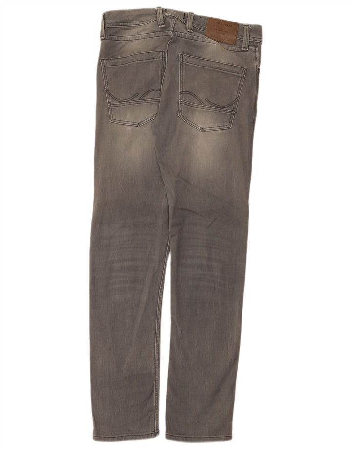 Jack & Jones Herren Slim Jeans W29 L32 Graue Baumwolle