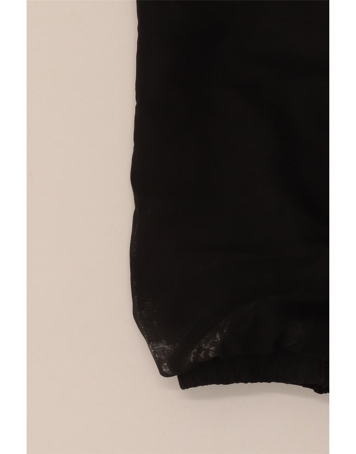 ASICS Herren-Trainingsanzug-Oberjacke, Mittelschwarzes Polyester