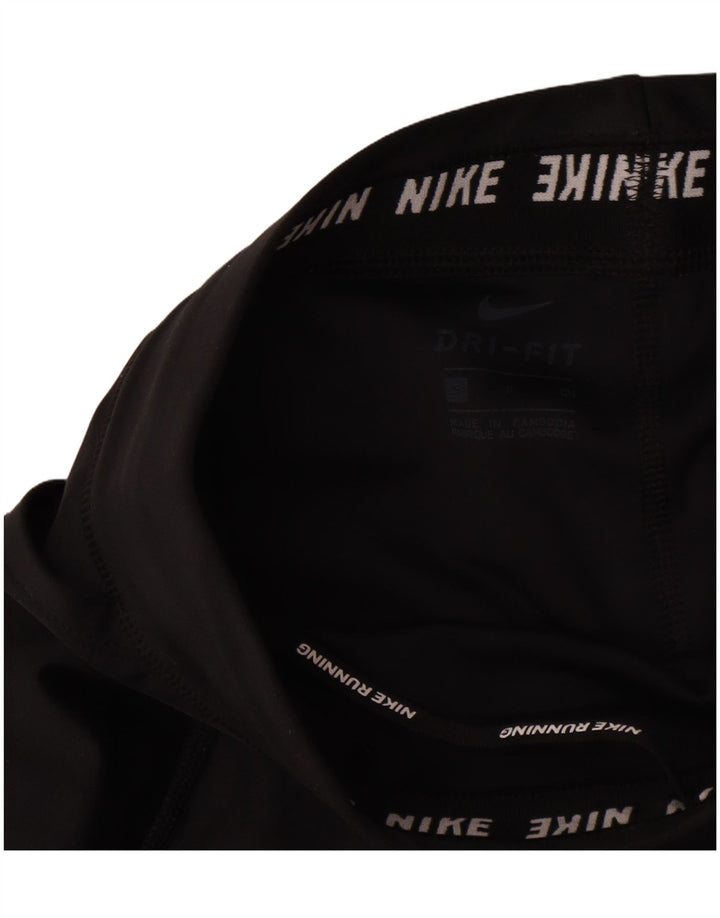 Nike Damen Dri Fit Leggings UK 10 Small Schwarz