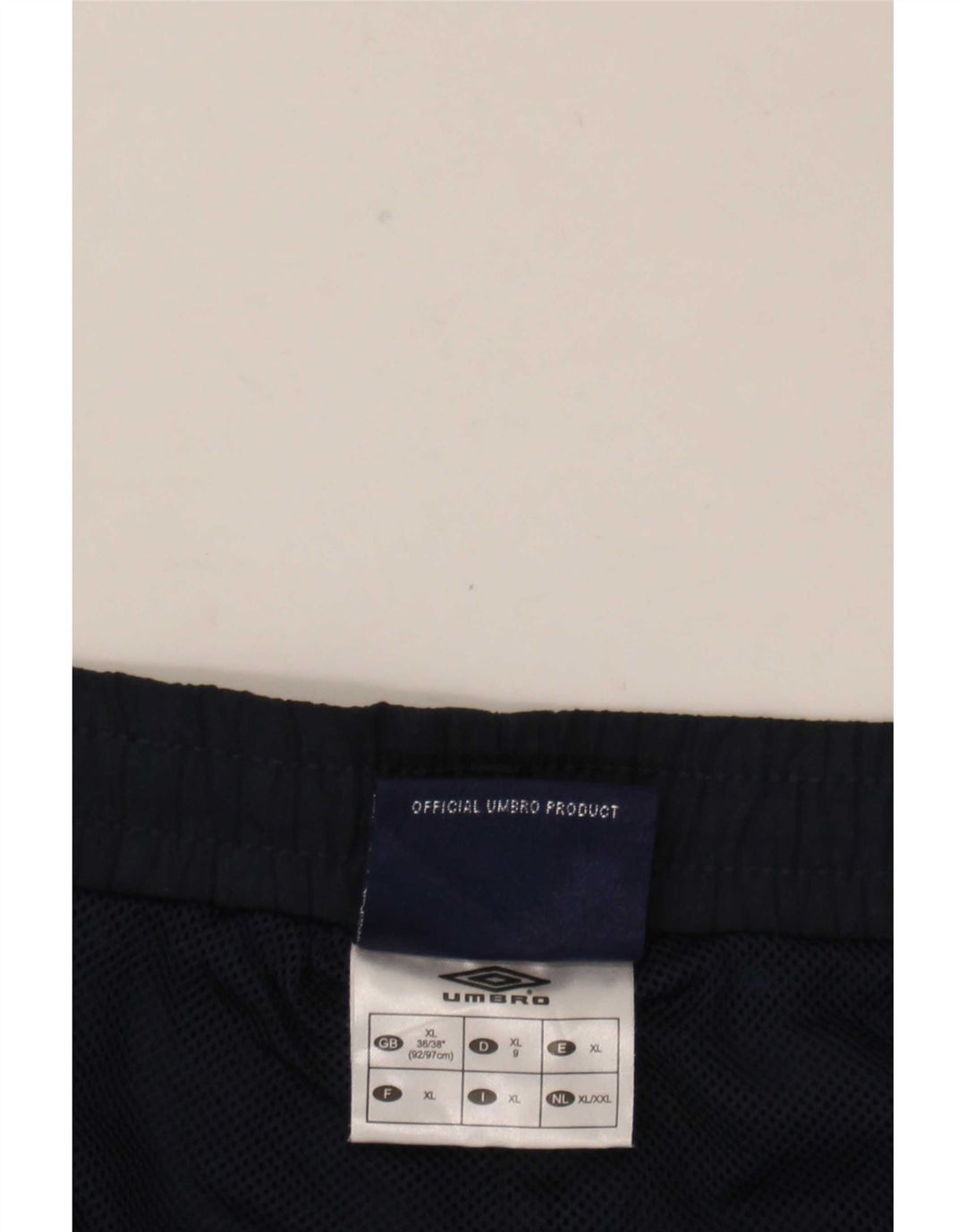 Umbro Herren Graphic Bermuda Sport Shorts XL Marineblau Polyester