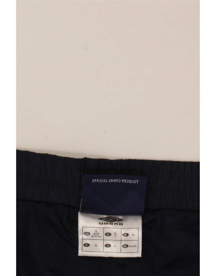 Umbro Herren Graphic Bermuda Sport Shorts XL Marineblau Polyester