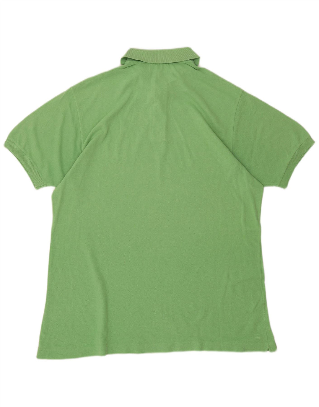 Lacoste Herren Poloshirt Größe 7 2XL Grüne Baumwolle