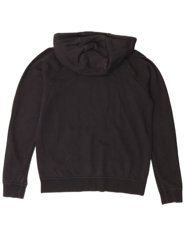NIKE Damen-Pullover mit übergroßem grafischem Kapuzenpullover, Gr. 10, Größe S, Schwarz, Baumwolle