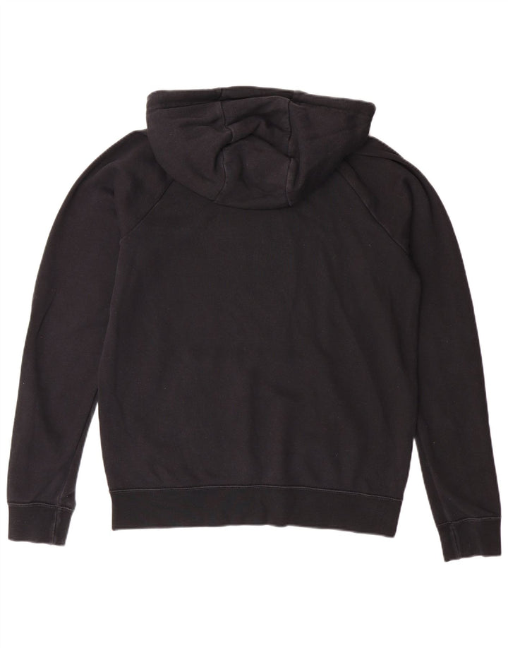 NIKE Damen-Pullover mit übergroßem grafischem Kapuzenpullover, Gr. 10, Größe S, Schwarz, Baumwolle