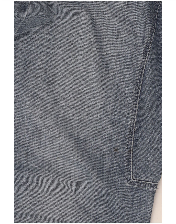 SIVIGLIA Herren Straight Jeans W33 L30 Blaue Baumwolle