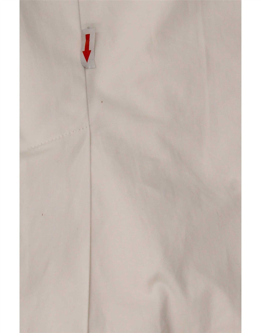 Gerader Rock für Damen von Marks & Spencer UK 12 Medium W30 Weiße Baumwolle