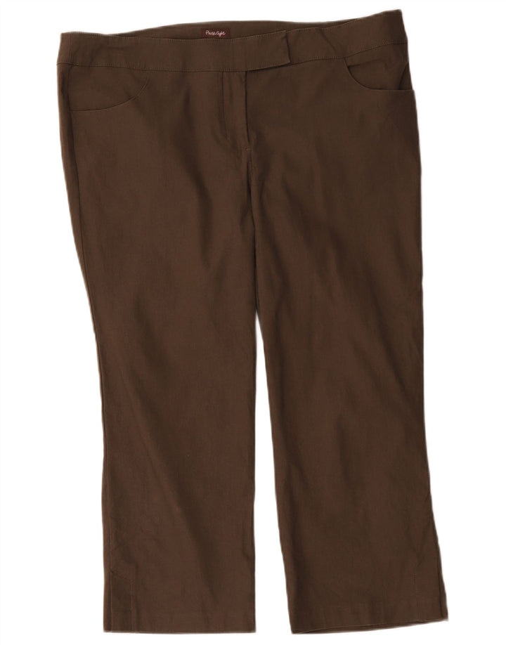 Phase Eight Damen Caprihose W28 L23 Braunes Polyester